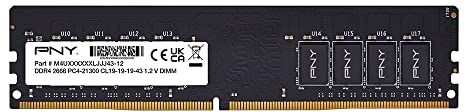 PNY PERFORMANCE DDR4 16GB 2666MHz RAM Memoria da tavolo