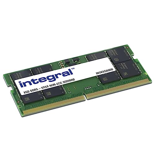Integral Modulo di memoria 16 GB DDR5 SO-DIMM RAM 5600 MHz PC5-44800 CL46 per laptop/notebook/Macbook/NUC