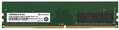 Transcend JM2666HLB-8G 8GB DDR4 2666MHz U-DIMM 1Rx8 1.2V