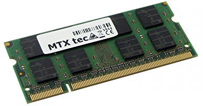 MTXtec Memoria di Lavoro kompatibel zu Transcend TS1GFJ5010, 1GB RAM