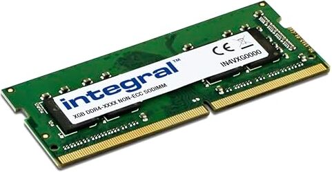 Integral 16GB LAPTOP RAM MODULE DDR4 3200MHZ PC4-25600 UNBUFFERED NON-ECC 1.2V 2GX8 CL22  VALUE