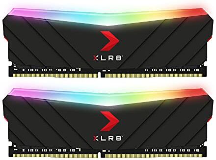 PNY Kit di Memorie RAM XLR8 Gaming EPIC-X RGB™ DDR4 3200MHz 16GB (2x8GB)