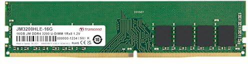 Transcend JM3200HLE-32G 32GB DDR4 3200MHz U-DIMM 2Rx8 1.2V