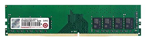 Transcend TS512MLH64V4H Memoria 4 GB DDR4 2400 MHz U-DIMM 1Rx8 1.2 V