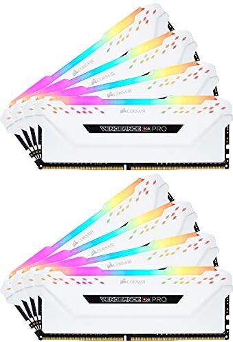 Corsair VENGEANCE RGB PRO 256 GB (8 x 32 GB) DDR4 3200 (PC4-25600) C16 Memoria desktop-Bianco