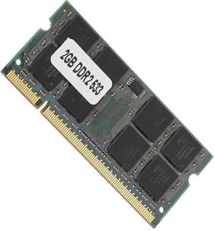 Sxhlseller Memoria RAM Portatile 2GB DDR2 533MHz 200Pin per Scheda Madre del Computer Portatile Memoria RAM Dedicata Memoria RAM Completamente Compatibile