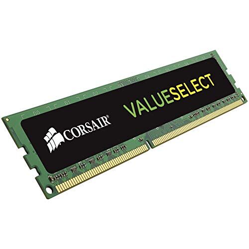 Corsair CMV4GX3M1A1600C11 Value Select Modulo di Memoria da 4 GB, DDR3, 1600 MHz, CL11