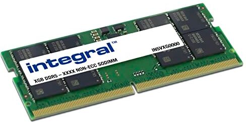 Integral Memoria RAM DDR5 32GB 4800MHz SODIMM per laptop/notebook/macbook PC5-38400