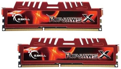 G.Skill Ripjaws-X Memory Kit Memoria DIMM DDR3 16 GB (1600 MHz, 240 Pin, 2 x 8 GB, CL10)