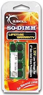 G.Skill MEMORIA  SODIMM DDR3 4GB PC 1600 CL9  1,35V (1X4GB) 4GSL