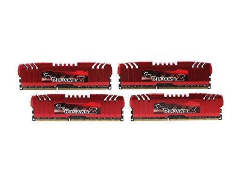 G.Skill 32GB DDR3-1600 CL10 RipjawsZ module de mémoire 32 Go 4 x 8 Go 1600 MHz