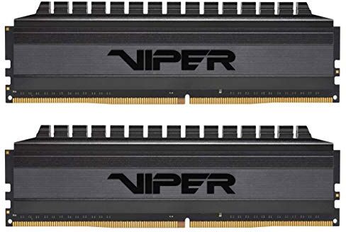 Patriot Memory Patriot Viper Blackout RAM Series DDR4 16GB (2 x 8GB) 4133MHz CL18 Kit di Memoria Gaming XMP 2.0 Nero