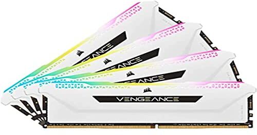 Corsair MEMORIA  RAM DDR4 3200 64GB C16 VEN. RGB PRO SL K4 4X16GB,VENGEANCE,1.35V,WHITE 16-20-20-38 FOR INTEL PO:408-7119039-9686735