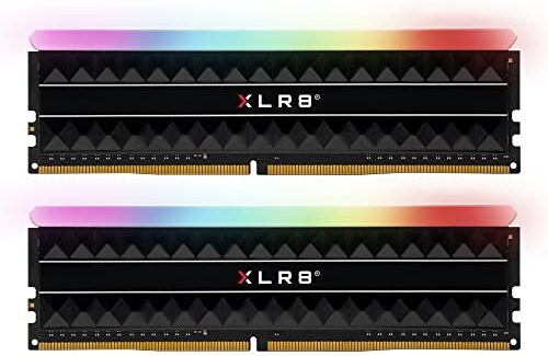 PNY XLR8 Gaming REV RGB 32GB (2x16GB) DDR4 3600MHz (PC4-28800) CL18 1.35V Doppio canale per Desktop (DIMM) Memoria