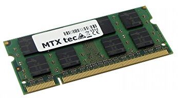 MTXtec Memoria di Lavoro kompatibel zu Transcend TS1GFJ165, 1GB RAM