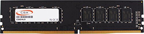 CSX 16 GB DDR4 – 2400 MHz PC4 – 19200 2Rx8 1024 MX8 16 Chip 288PIN Cl17 1.2 V Non-ECC Unbuffered, DIMM memoria