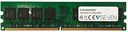 V7 64004GBD  4GB DDR2 PC2-6400 800Mhz DIMM desktop Modulo di memoria 64004GBD