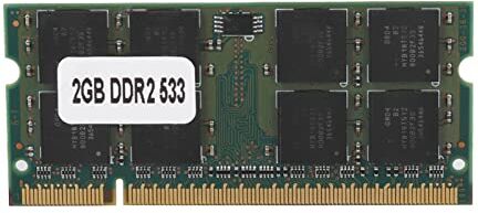 EVTSCAN Memoria DDR2, 2 GB DDR2 533 MHz 200 pin per scheda madre del computer portatile Memoria dedicata RAM completamente compatibile