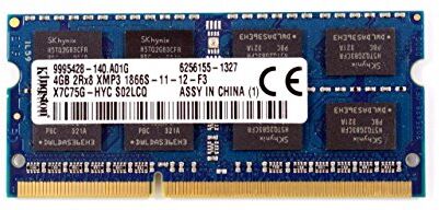 Kingston XMP3-1866S X7C75G-HYC 4GB DDR3 1866MHz 204-PIN X7C75G-HYC