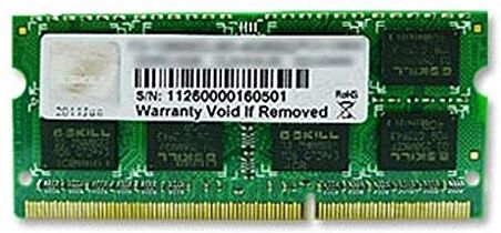 G.Skill 4GB DDR3-1600 SQ memoria 1066 MHz