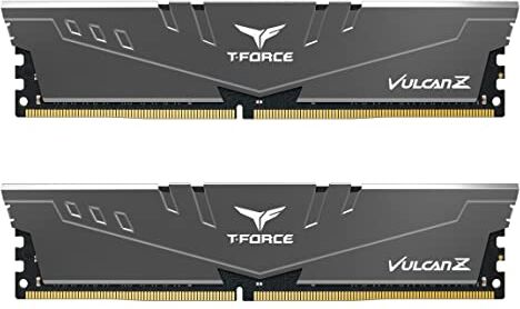 TEAMGROUP Memory D4 3200 16 GB C16 Team Vulcan Z Grey K2, 16 GB (8 GB x 2) 3200 MHz C16