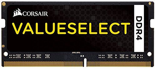 Corsair Value Select SODIMM 4GB (1x4GB) DDR4 2133MHz C15 Memoria per Laptop/Notebook , Nero