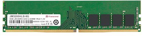 Transcend JM3200HLE-32GK KIT 16GBx2 DDR4 3200MHz U-DIMM 1Rx8 1.2V