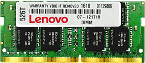 Lenovo 4X70J67436 Memoria RAM DDR4 per S400z / S500z / ThinkCentre M700 (Tiny), 16 GB, SO-DIMM 260-pin, 2133 MHz / PC4-17000, 1,2 V, Unbuffered, Non-ECC, multicolore