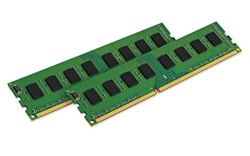 Kingston ValueRAM 8GB 1600MHz DDR3L Non-ECC CL11 DIMM Kit 8GB (2x4GB) 1.35V 1.35V KVR16LN11K2/8 Memoria Desktop