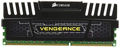 Corsair Vengeance Memoria RAM da 8 GB, DDR3, DIMM 240, CL10, 1.5V, Non-ECC, Unbuffered, 1600 MHz