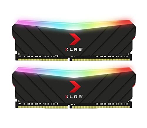 PNY XLR8 Gaming EPIC-X RGB DDR4-32GB KIT (2 x 16GB) 3600 MHz PC4-28800 1.35V 10 años garantía