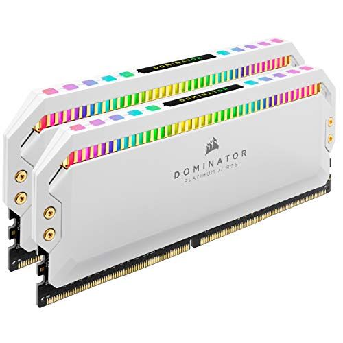 Corsair MEMORIA DDR4 3200 32GB C16 DOM PLATINUM, RGB K2 2X16GB, 1.35V, DOMINATOR PLATINUM, RGB, WHITE HSP