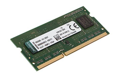 Kingston ValueRAM 4GB 1600MHz DDR3 NonECC CL11 SODIMM 1Rx8 1.5V KVR16S11S8/4 Memoria Laptop