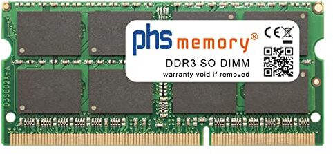 PHS-memory 16GB RAM modulo adeguato per HP Pavilion Gaming 15-ak077nw DDR3 SO DIMM 1600MHz PC3L-12800S