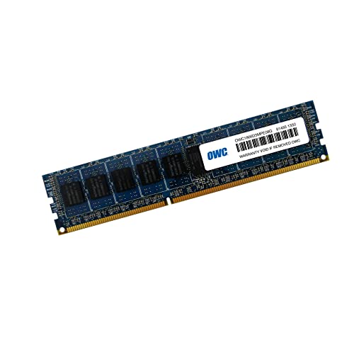 OWC 1866D3R9M48 memoria 48 GB DDR3 1866 MHz ECC moduli di memoria (48 GB, 3 x 16 GB, DDR3, 1866 MHz, 240-pin DIMM, Nero, Blu, Oro)