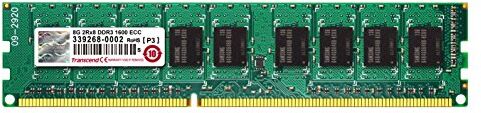 Transcend 8GB DDR3 1600MHz ECC-DIMM 11-11-11 2Rx8