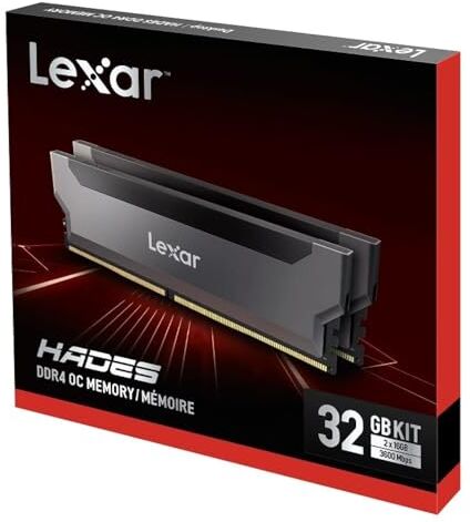 Lexar D4 32GB 3600-18 Hades Gaming HS K2 LEX