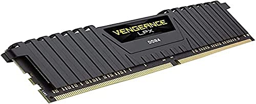 Corsair MEMORIA VENGEANCE LPX 1 X 8GB PC 3200 NERO MEMORIA DDR4 8GB 1X8GB PC 3200 VENGEANCE LPX BLACK CMK8GX4M1E3200C16