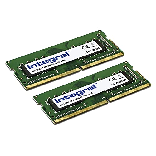 Integral 16GB kit (2x8GB) DDR4 RAM 2666MHz SODIMM Computer portatile/Notebook, Memoria PC4-21333