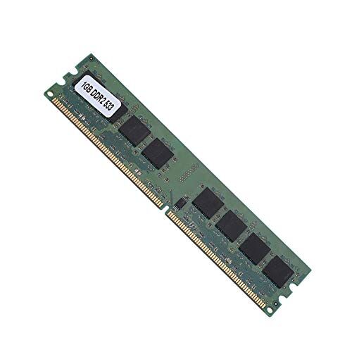 Sxhlseller Modulo di Memoria Desktop DDR2 da 1 GB, 533 MHz, RAM DDR2 a 240 Pin, Modulo di Memoria del Computer Compatibile con, Modulo di Memoria DDR2 a Trasmissione Rapida dei Dati, Plug And Play
