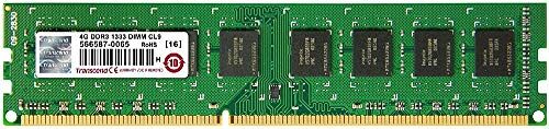 Transcend JM1333KLN-4G, 4 GB DDR3, 1333 Mhz, U-DIMM, 2Rx8 1.5 V