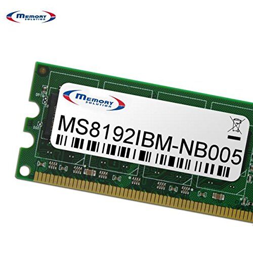 Memorysolution Memory Solution MS8192IBM-NB005-Modulo di Memoria portatile Lenovo ThinkPad Edge E530, E531)