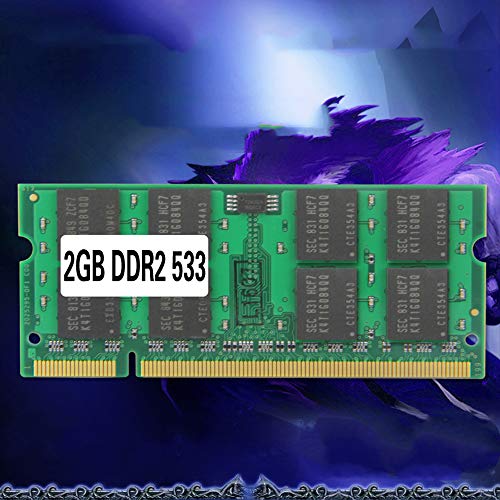 Tenglang Laptop Memory RAM SO-DIMM PC2-4200 DDR2 533MHz 200PIN 2GB / DDR2 PC2-4200 533MHz 200 Pin per Notebook (2G)