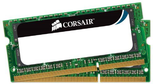 Corsair Value Select SODIMM 8GB (2x4GB) DDR3 1333MHz C9 Memoria per Laptop/Notebook , Nero