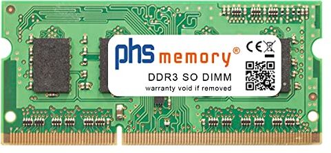 PHS-memory 2GB RAM modulo adeguato per Acer Aspire E5-731 DDR3 SO DIMM 1600MHz PC3L-12800S