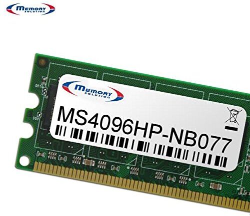 Memorysolution Memory Solution MS4096HP-NB077-Modulo di Memoria, 4 GB, pc portatile HP/Compaq) 655