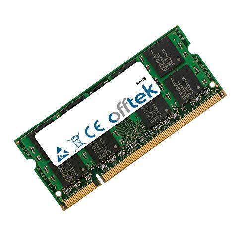 OFFTEK 2GB RAM Memory 200 Pin DDR2 SoDimm 1.8v PC2-5300 (667Mhz) Non-ECC