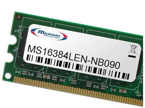 Memorysolution DDR4 Modul 16GB SO DIMM 260-PIN 3200MHz / PC4-25600 ungepuffert Non-ECC für Lenovo ThinkPad T15 Gen 2 20W4, 20W5 Marca
