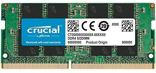 Crucial ct4g4sfs8213 RAM (DDR4, PC4-17000, SODIMM 260 Pin) 2400 MT/s