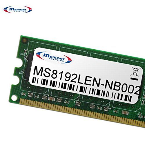 Memorysolution Memory Solution ms8192len-nb002 8 GB modulo di memoria, 8 GB)